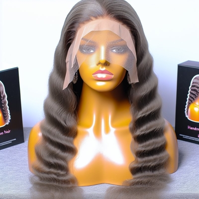 Handmade Virgin Hair Lace Wig with Swiss Lace 150G-300G